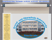 Tablet Screenshot of oberschule-elsterwerda.de